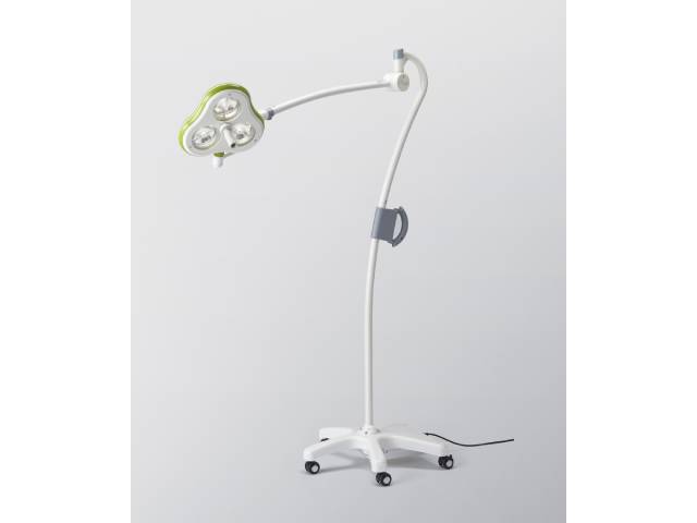 山田医療照明 CS03GV。患者に優しいデザインの医療用LED照明。高い色再現性とブルーライト軽減機能を備え、手術や診察時の正確な視認をサポート。
